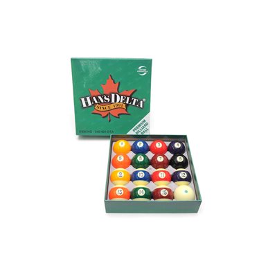 SET DE BOULES DE BILLARD DELTA PREMIUM