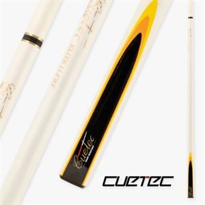 Baguette de snooker Professionel Cuetec blanc 10mm