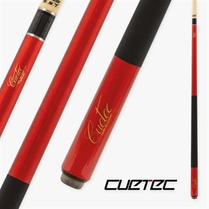 Baguette de billard Cuetec rouge