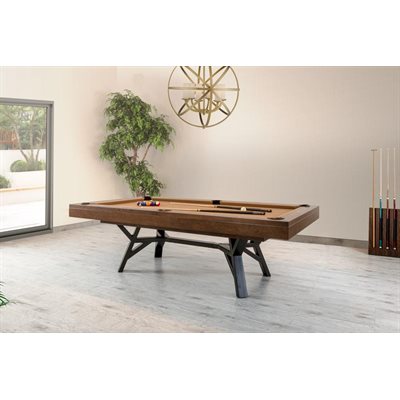 TABLE DE BILLARD INDUSTRIA 8` MERISIER