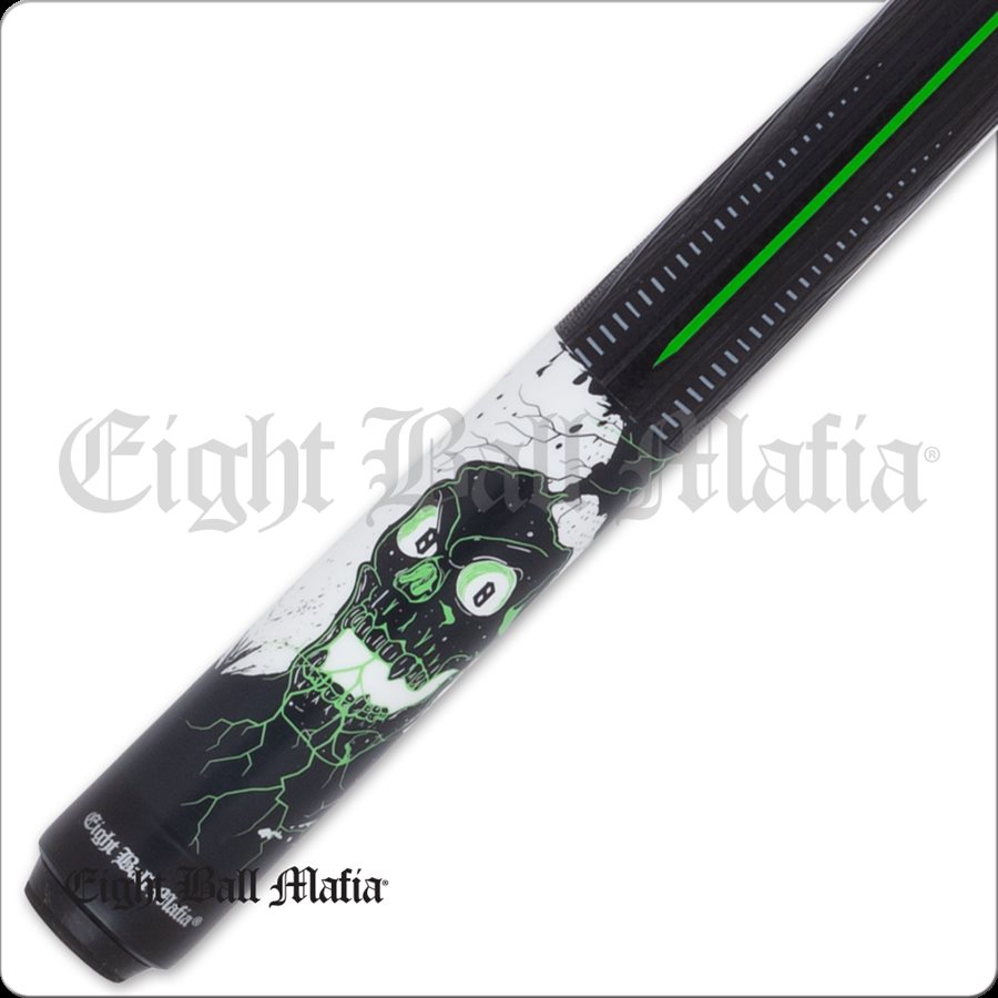 BAGUETTE ACTION EIGHT BALL MAFIA VERT SPORT GRIP