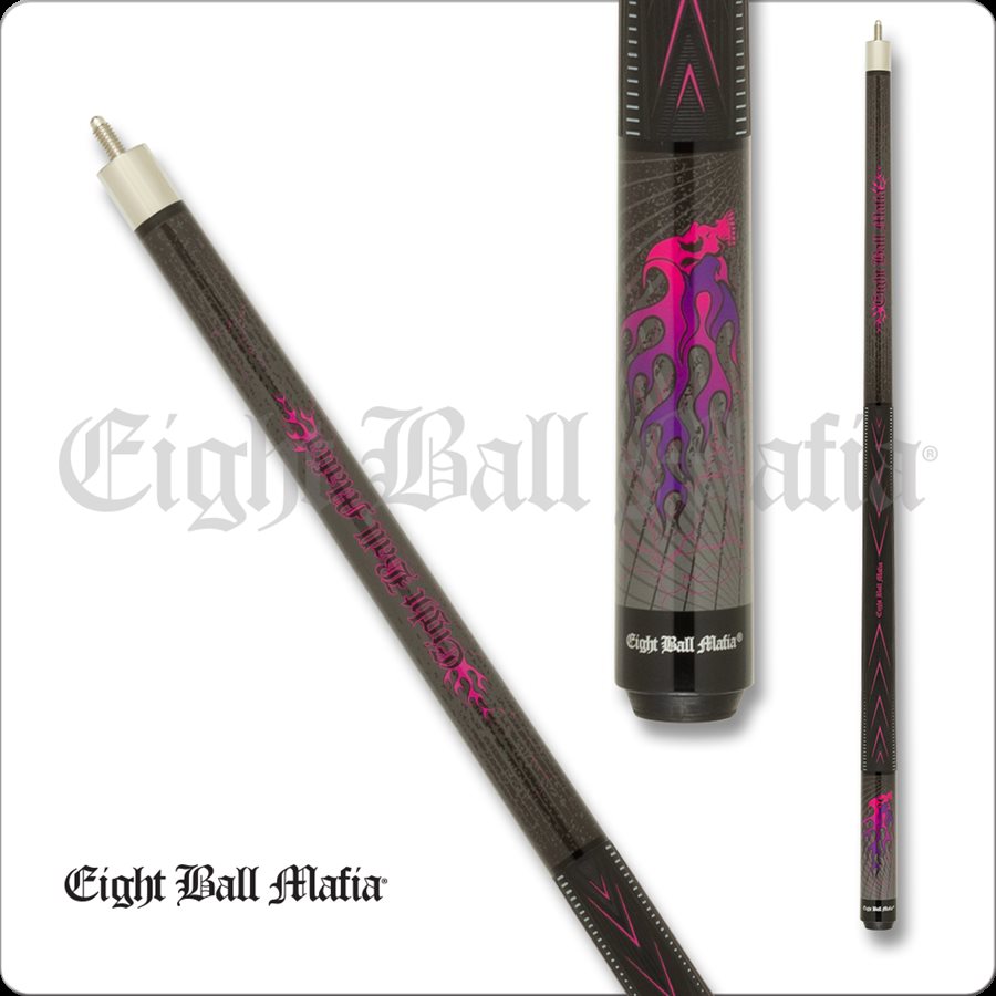 BAGUETTE ACTION EIGHT BALL MAFIA PINK / PURPLE FLAME SPORT WR