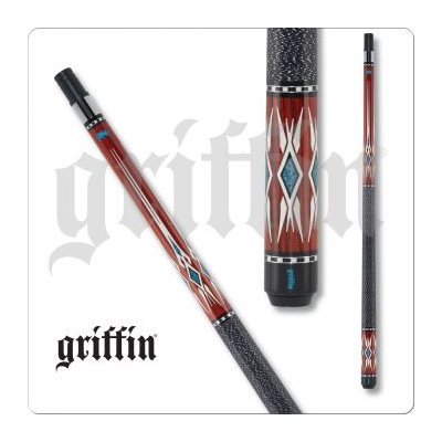 BAGUETTE GRIFFIN BROWN / WHITE / TURQUOISE DIAMOND