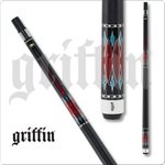 BAGUETTE GRIFFIN BLACK / CHERRY TURQUOISE FOIL